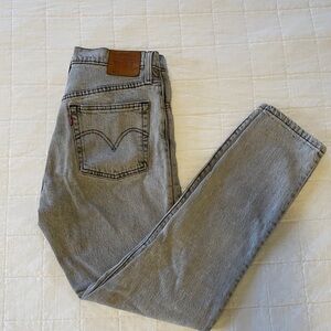 Levi's Women's 501 Gray High Rise Jeans